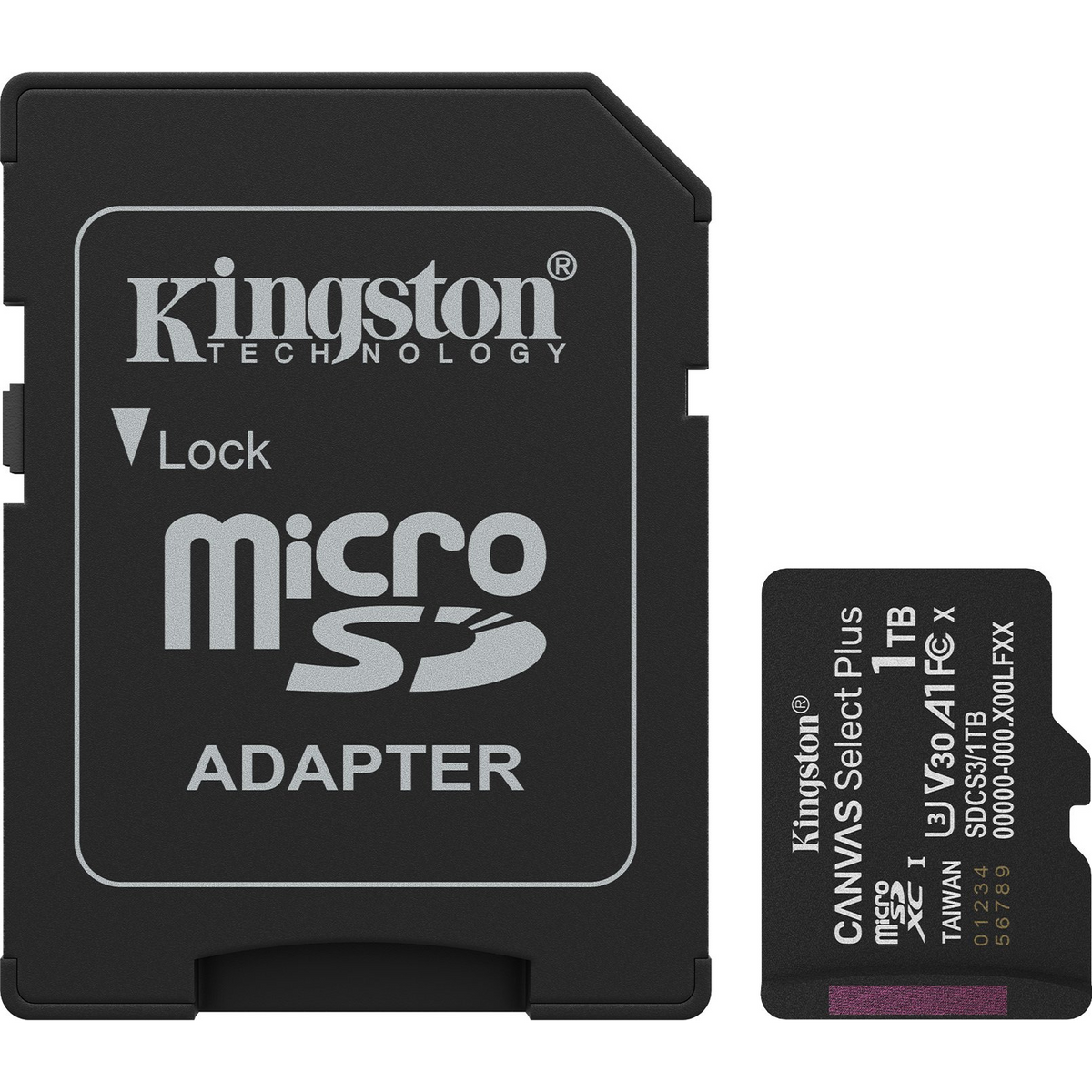 Kingston Technology Canvas Select Plus Gen3 1 TB MicroSDXC UHS-I 10.razred