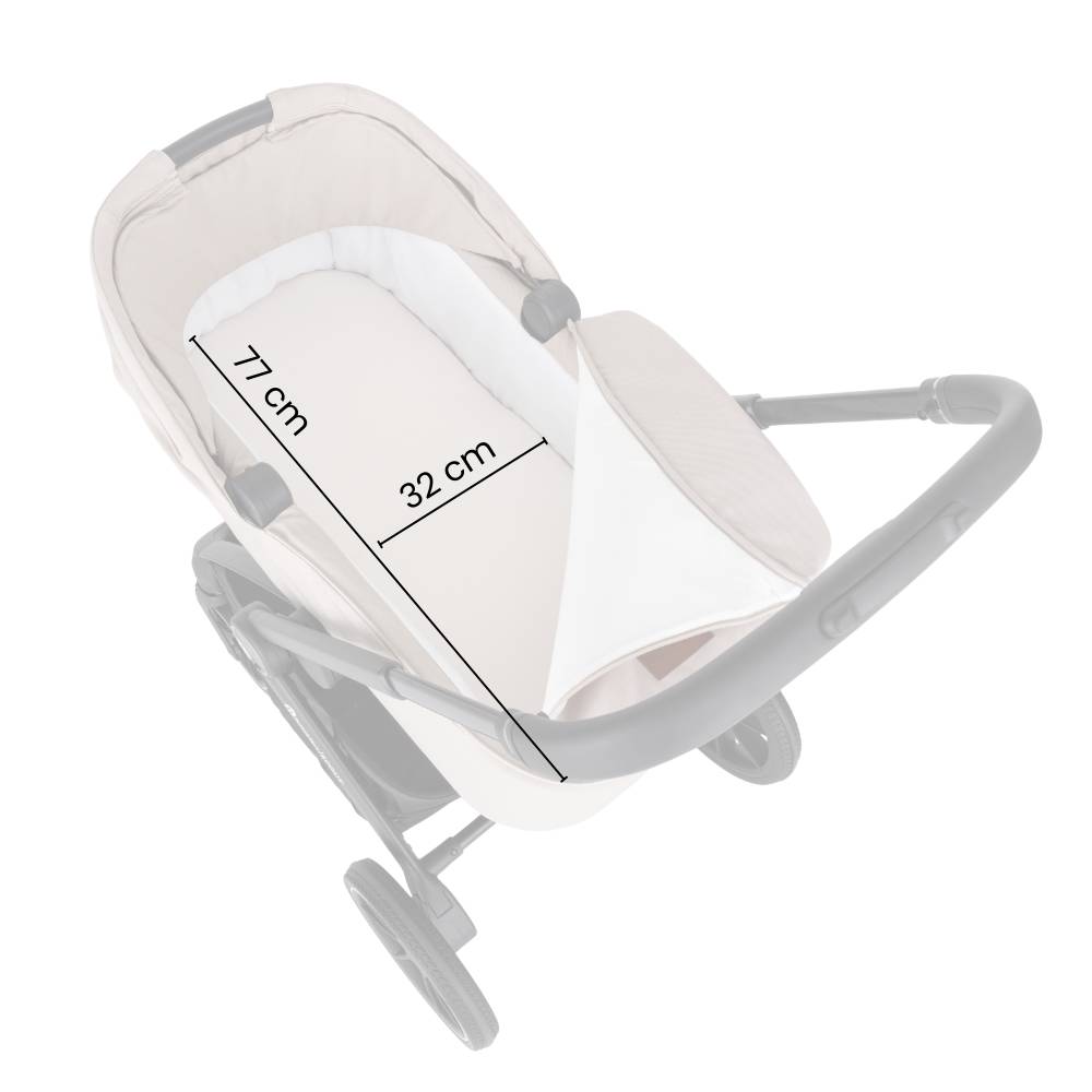 PETITE&amp;MARS Scout kolica 2u1, Cappuccino/Cream