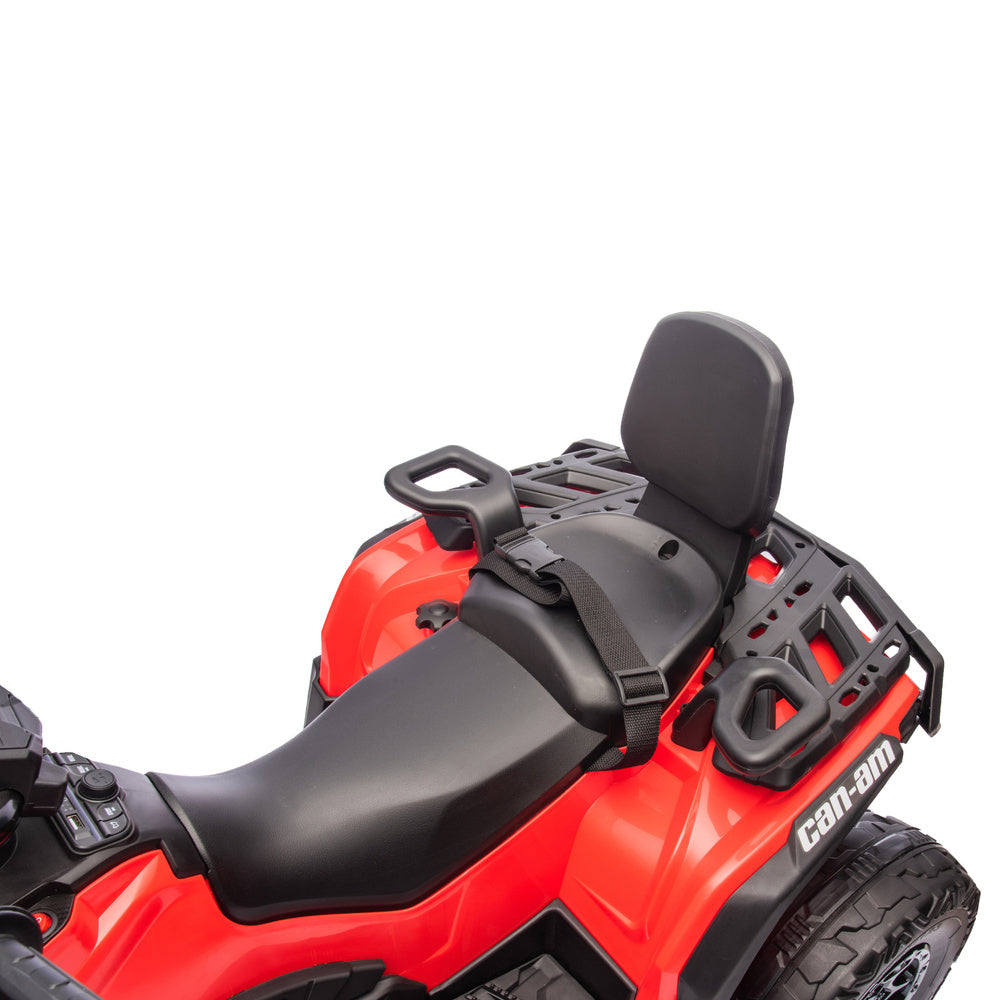 Quad na akumulator Can Am Outlander 4x4 DK-CA005 - dvosjed - crveni