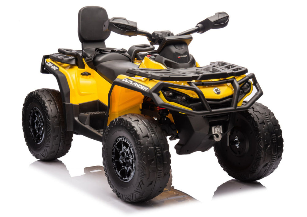 Quad na akumulator Can Am Outlander 4x4 DK-CA005 - dvosjed - žuti