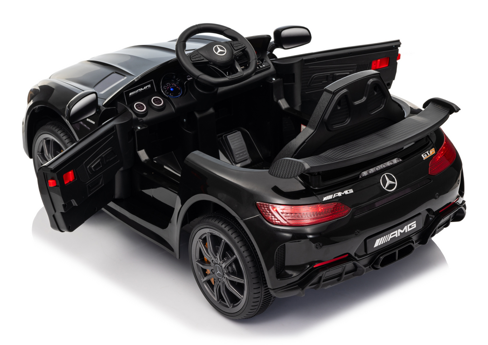 Licencirani auto na akumulator Mercedes GTR - crni