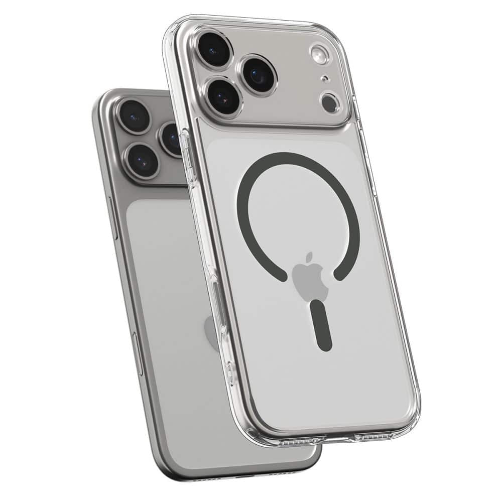 Spigen - Ultra Hybrid MagSafe maska za iPhone 17 Pro Max ACS10283 - Prozirna/Grafit