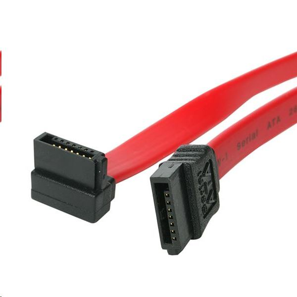 StarTech.com SATA6RA1 SATA kabel 0,152 m Crveno