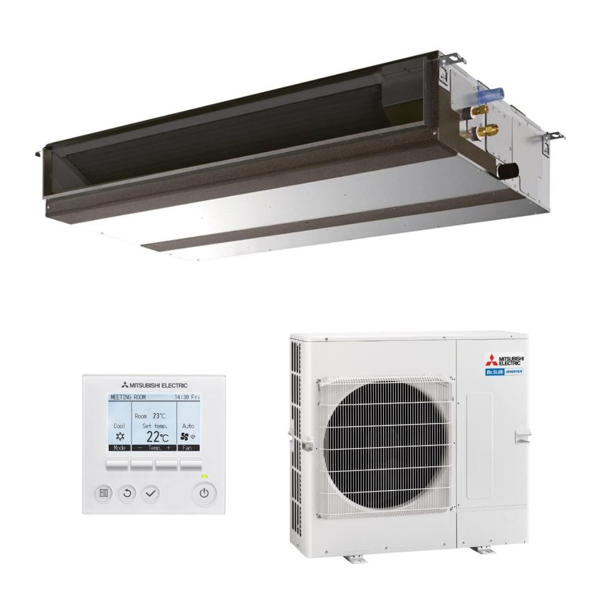 Mitsubishi Electric klima uređaj 9,5kW PEAD-SM100JAL/SUZ-SM100YKA, za prostor do 95m2, A energetska klasa