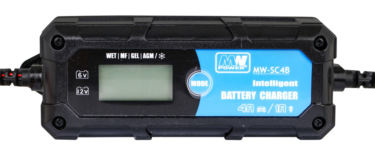 CHARGER WITH LCD DISPLAY 6V I 12V