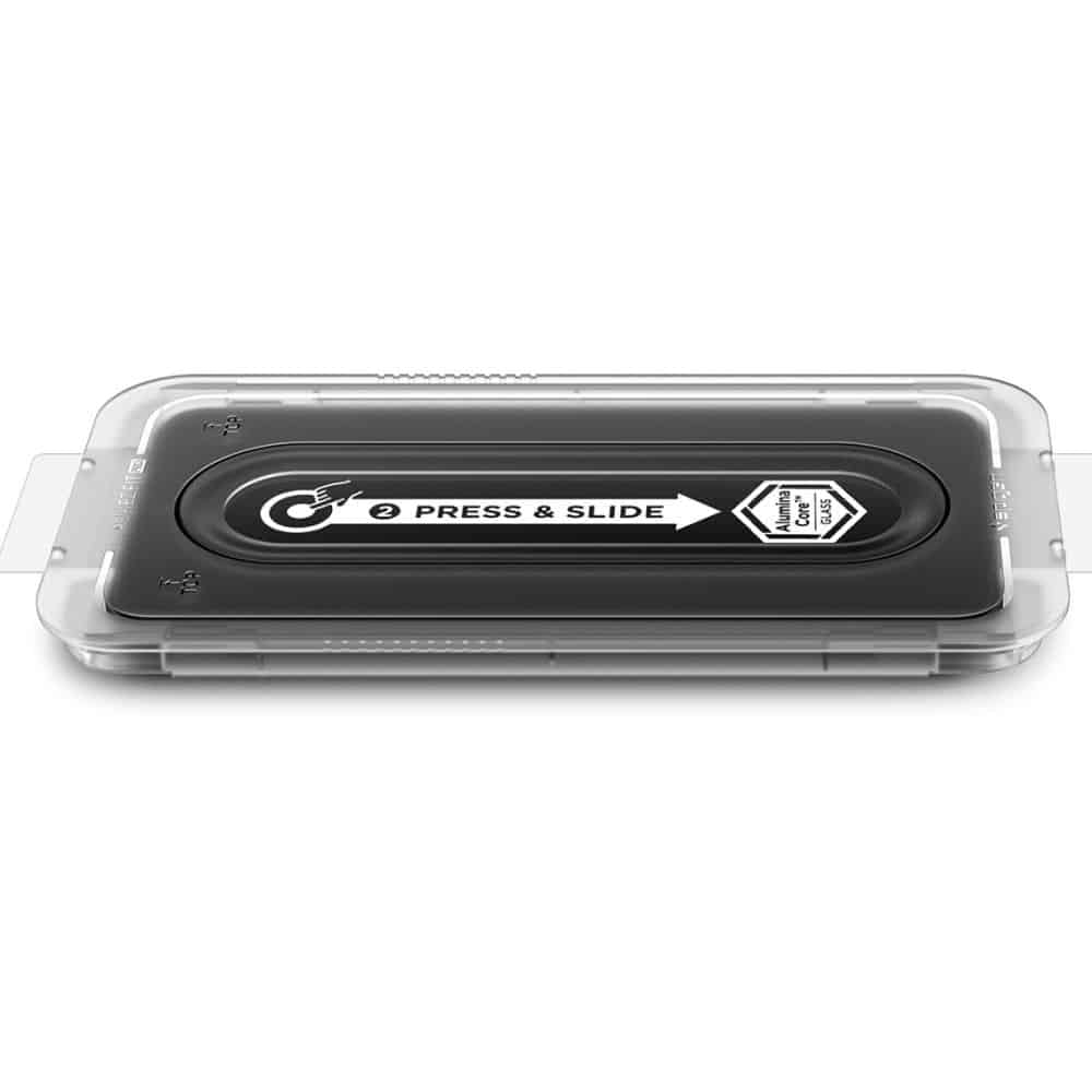 Spigen - (2 kom.) Glas.tR EZ-FIT Pro HD (AGL10202) kaljeno staklo za Samsung Galaxy S25 FE - clear