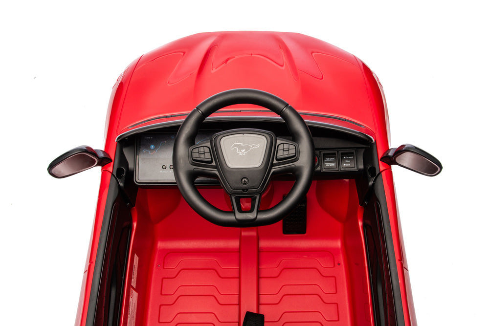 Licencirani auto na akumulator Ford Mustang Mach-E Blue 24V - crveni