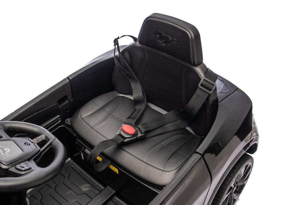 Licencirani auto na akumulator Ford Mustang Mach-E Blue 24V - crni
