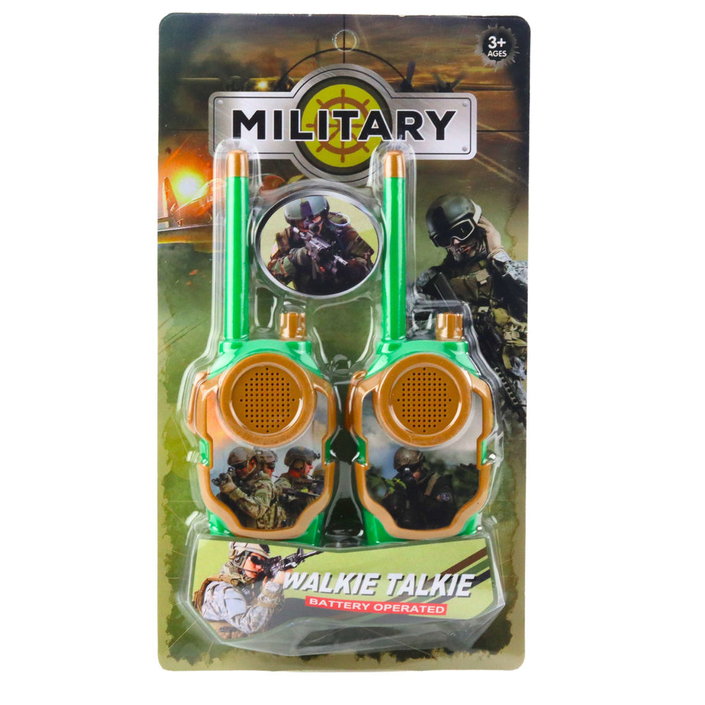 Voki-toki za djecu s dometom do 10m - military