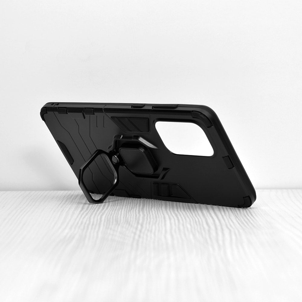 TechSuit Silicone Shield maska za Samsung Galaxy A73 5G crna