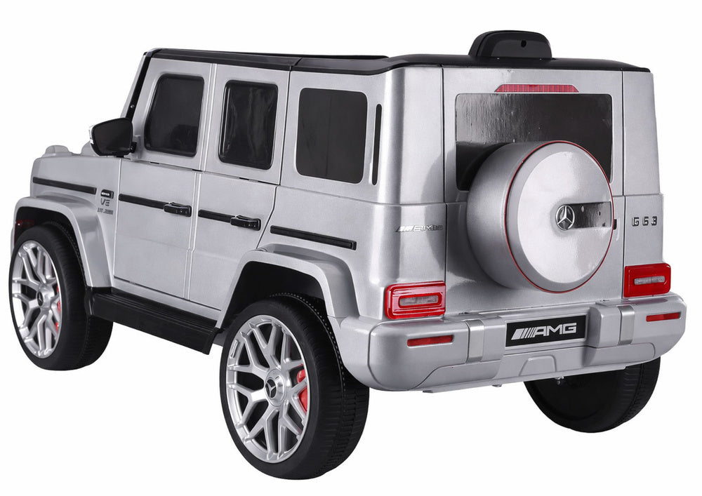 Licencirani auto na akumulator S306 Mercedes G63 - srebrni