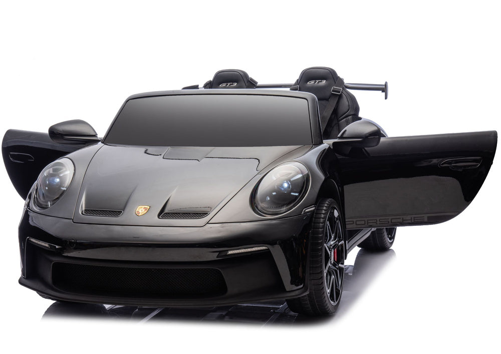 Licencirani auto na akumulator DK-P911 Porsche GT3 - dvosjed- crnii/lakirani