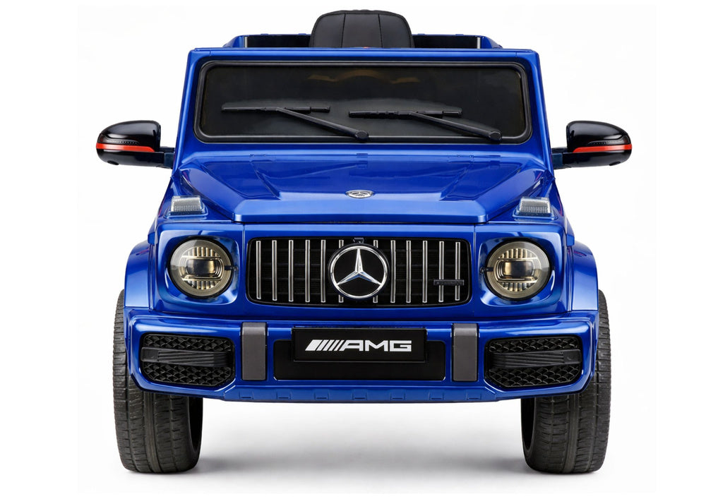 Licencirani auto na akumulator Mercedes AMG G63 2x200W - plavi/lakirani