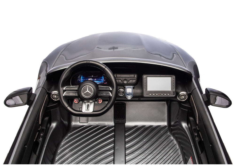 Licencirani auto na akumulator Mercedes GT63 AMG DK-GTQ63 24V - dvosjed - siva
