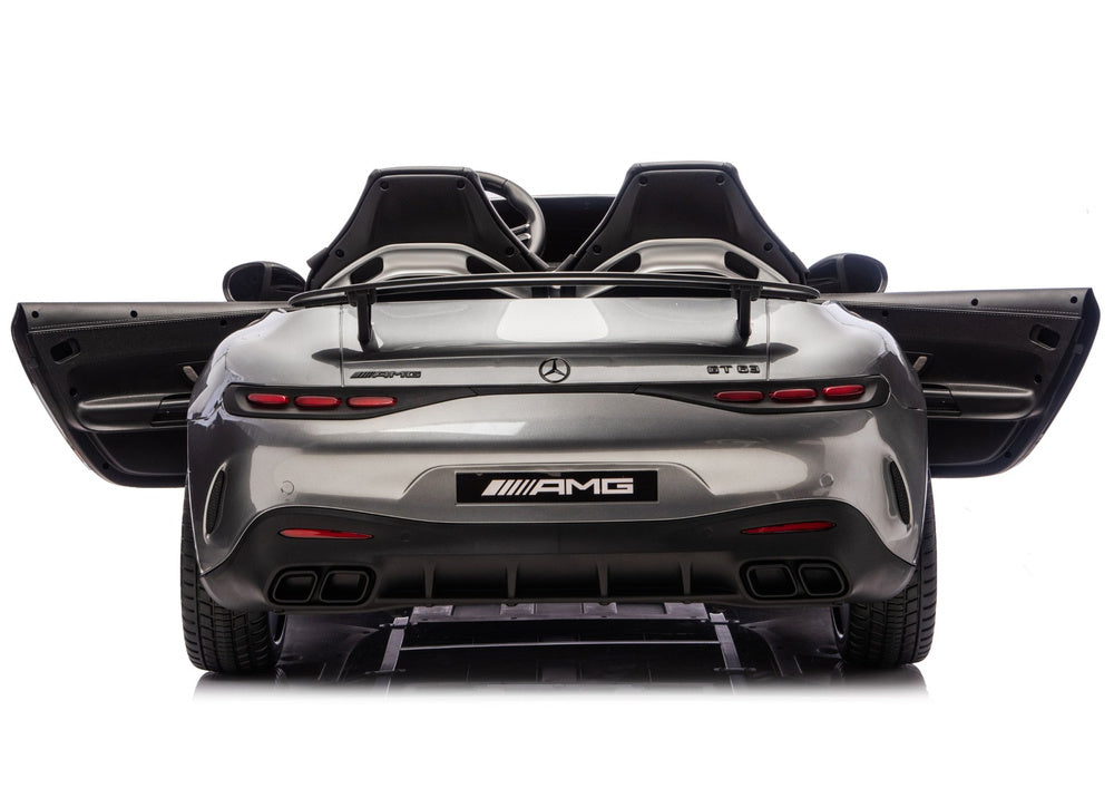 Licencirani auto na akumulator Mercedes GT63 AMG DK-GTQ63 24V - dvosjed - siva
