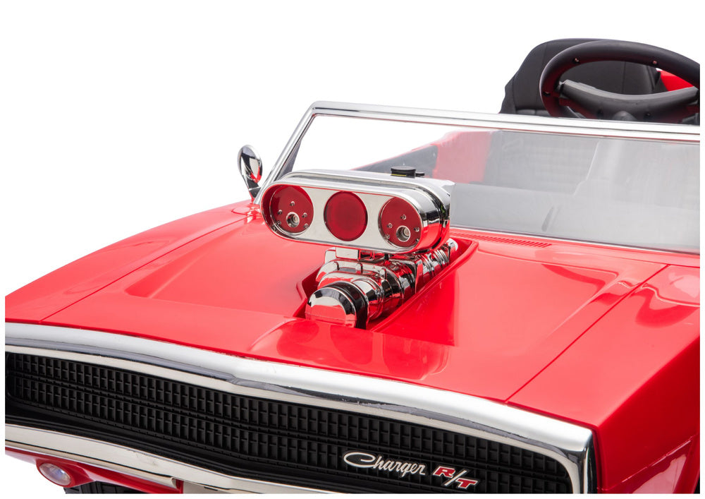 Licencirani auto na akumulator Dodge Charger R/T DLS-K12 24V7Ah - crveni