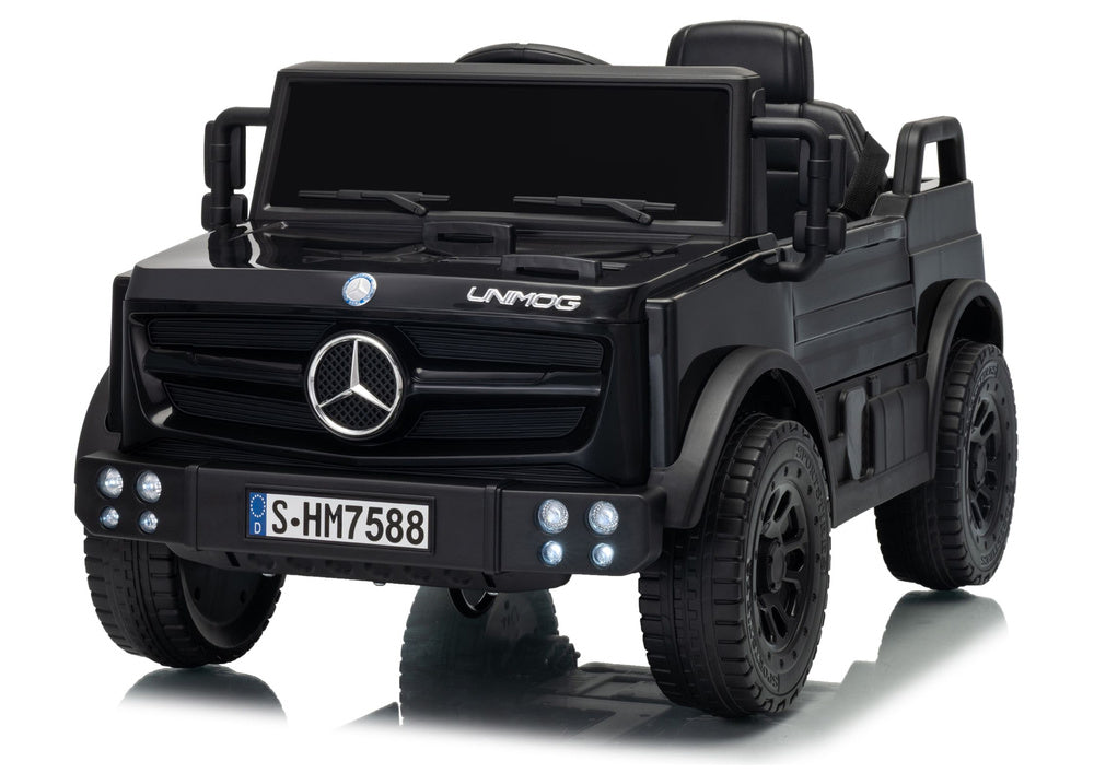 Licencirani auto na akumulator Mercedes Unimog HM7588 - crni