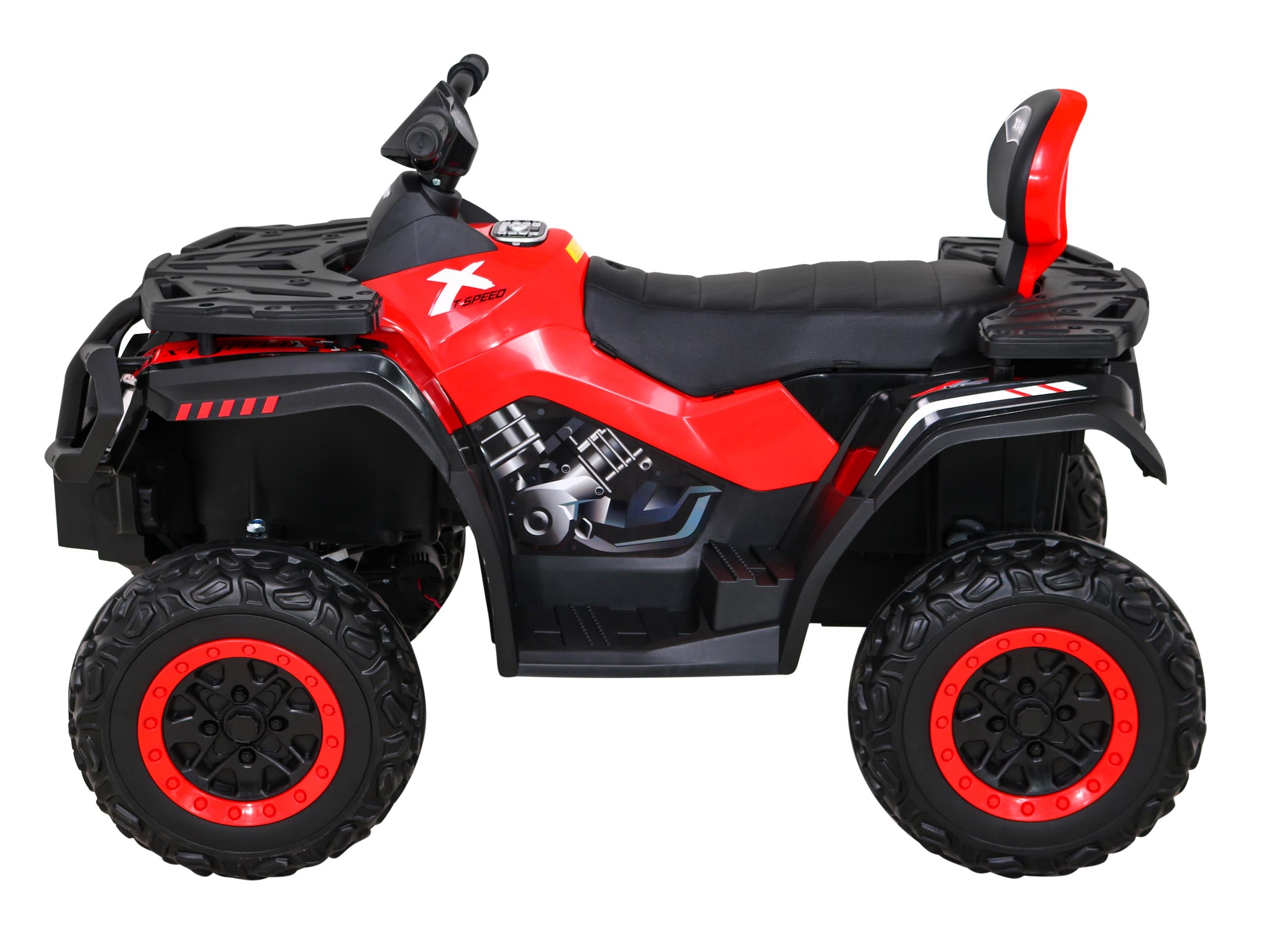 Quad na akumulator XT-SPEED 4x4 - crveni