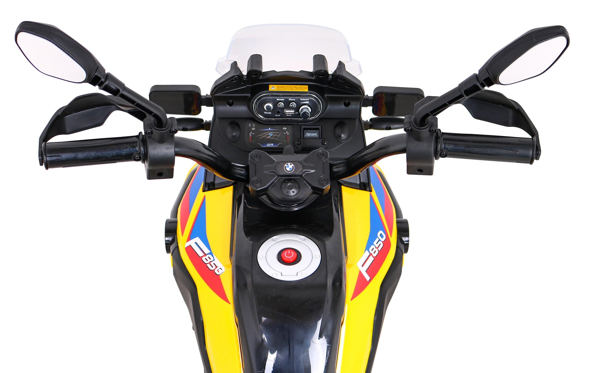 Vehicle Motor BMW F850 GS Yellow