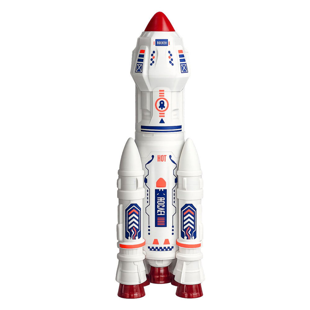 Large Space Set Ufo Rockets Rover Vehicles Ship Alien 8 pcs.