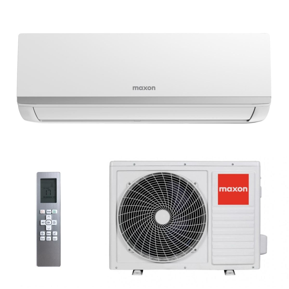 MAXON KLIMA UREĐAJ 5,3kW MX-18HC - Comfort Pure Wi-Fi, za prostor do 50m2, A++ energetska klasa