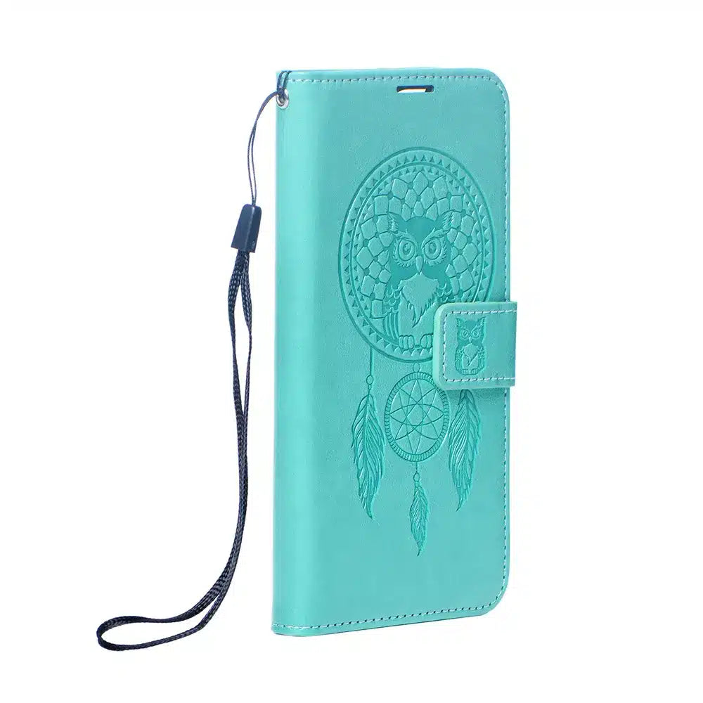 MEZZO Book case preklopna torbica za SAMSUNG GALAXY A14 4G / A14 5G dreamcatcher zelena