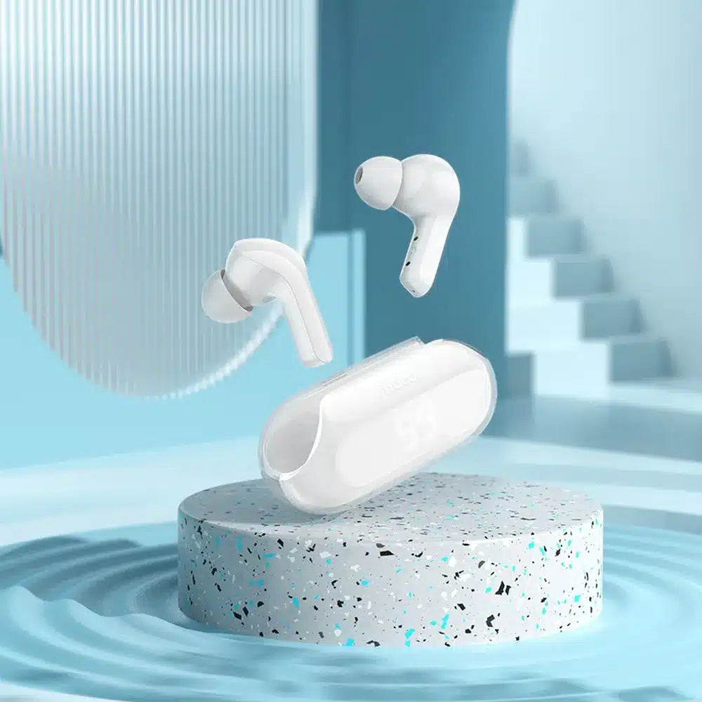 HOCO bežične / bluetooth stereo slušalice TWS Bright true ENC EW39 bijele