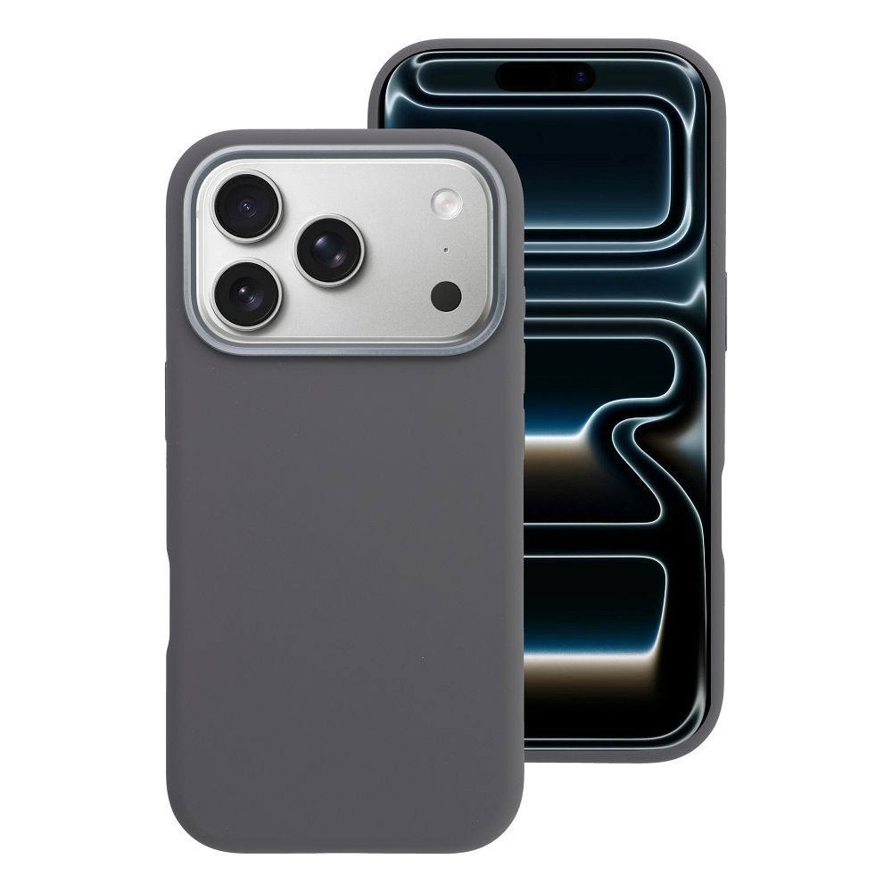 iPhone 17 Pro Max Forcell F-Protect Frame Premium maska kompatibilna s MagSafeom – siva