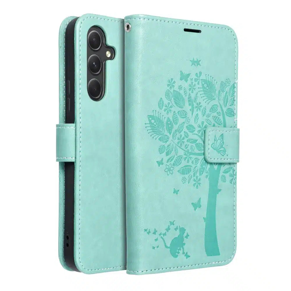 MEZZO Book case za SAMSUNG GALAXY A54 5G tree green