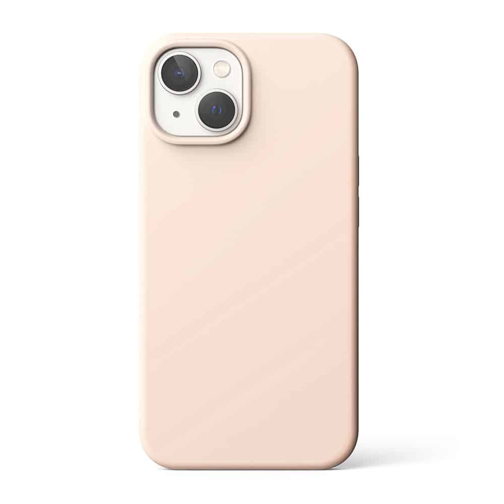RINGKE SILICONE MASKA ZA IPHONE 14 PLUS / 15 PLUS PINK SAND