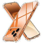 Techsuit Shockproof Clear Silicone prozirna maskica otporna na udarce za Honor 600 Pro