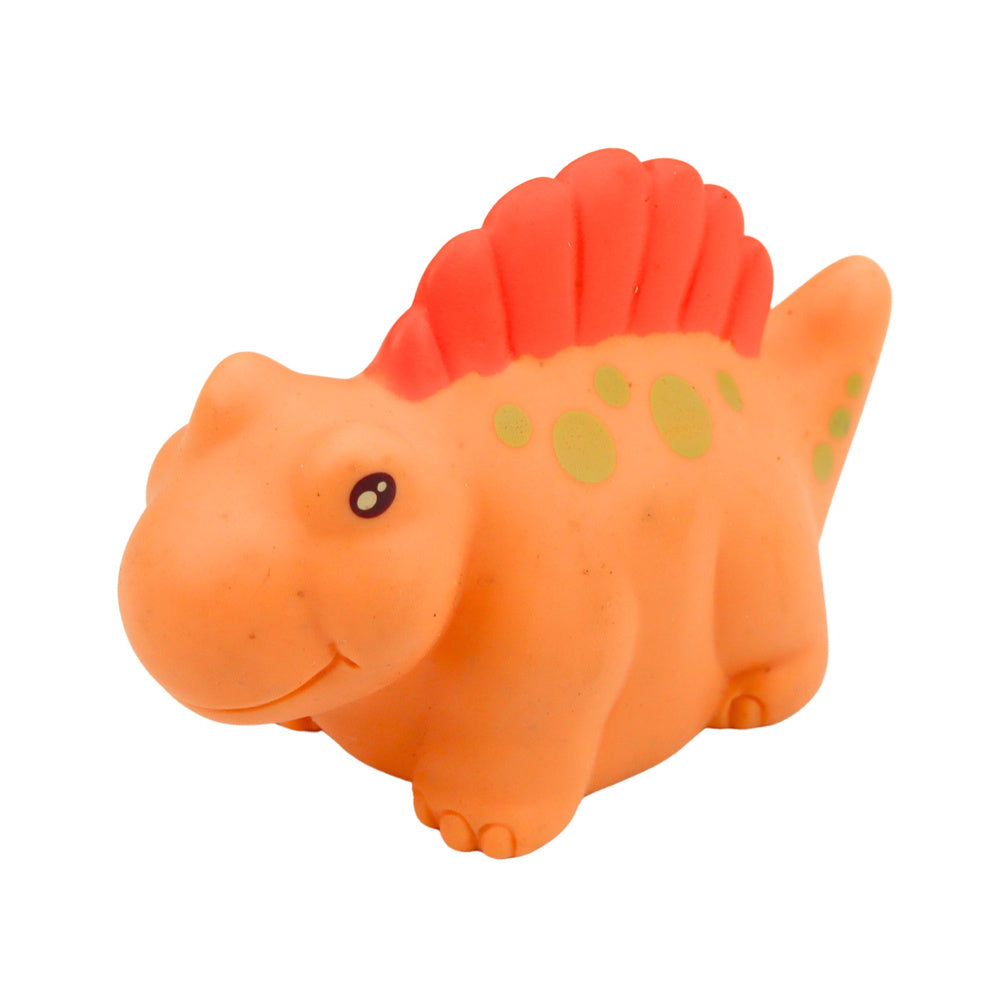 Set of educational rubber dinosaurs for bathing, pastel games, 6 pcs.