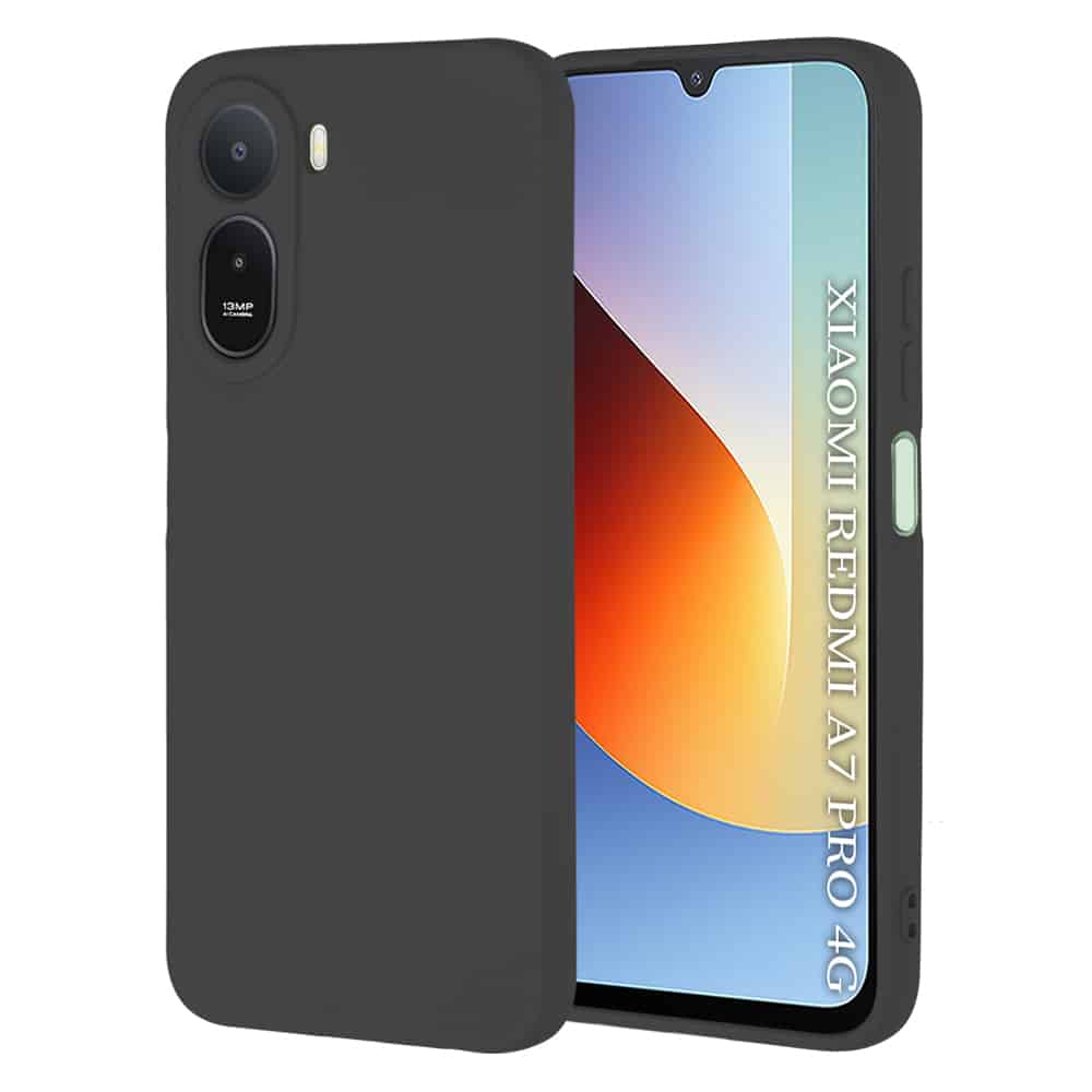 Techsuit SoftFlex silikonska maska za Xiaomi Redmi A7 Pro 4G - crna