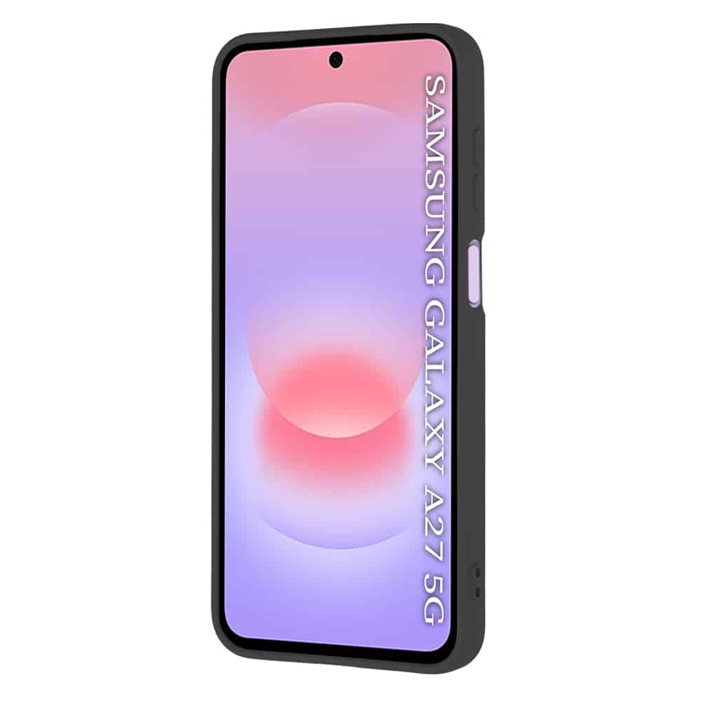 Techsuit SoftFlex silikonska maska za Samsung Galaxy A27 5G – crna