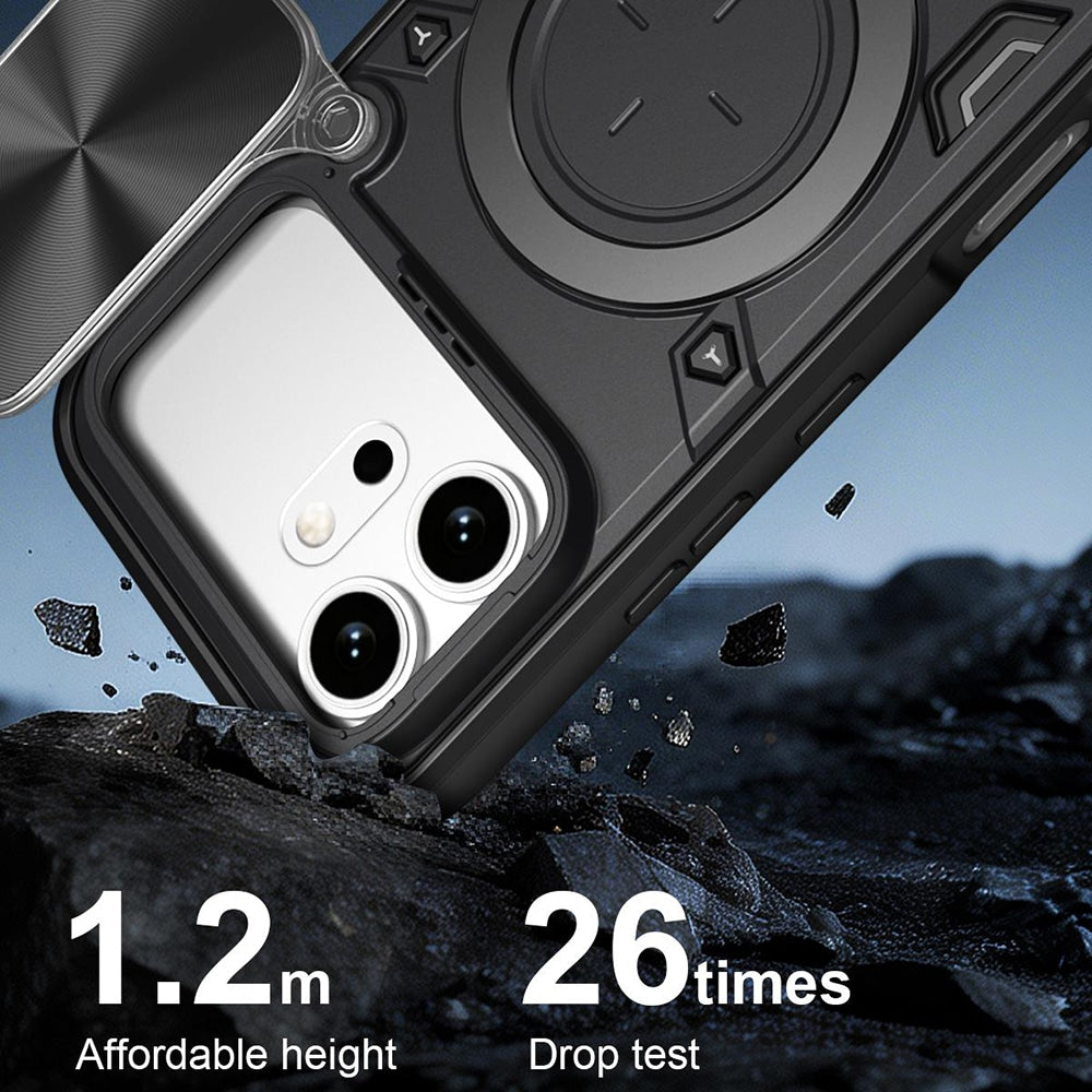 Techsuit CamGuard Pro maska za Honor 600 / 600 Pro - crna