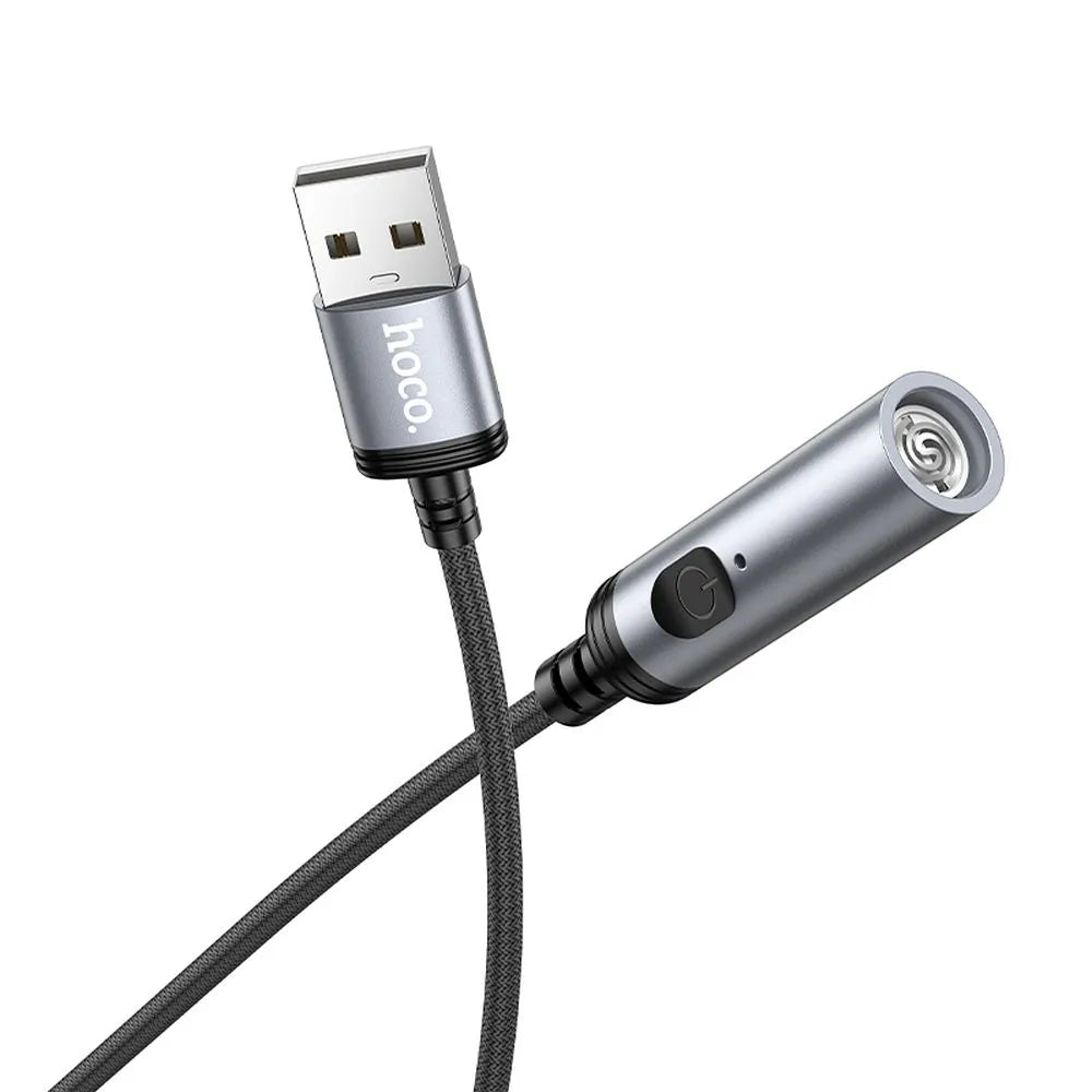 HOCO adapter za upaljač na USB A konektor UA30 30 cm - crni