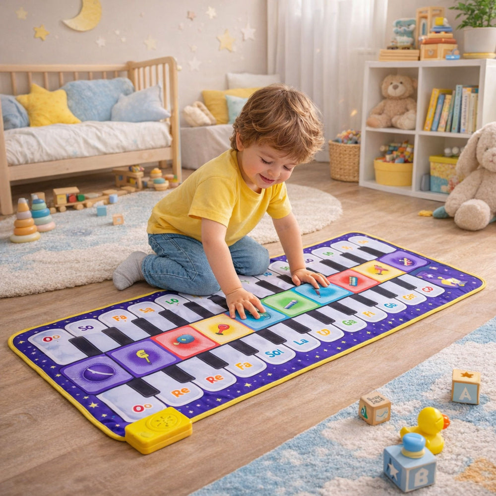 Glazbena plesna podloga Piano space 120 x 48 cm