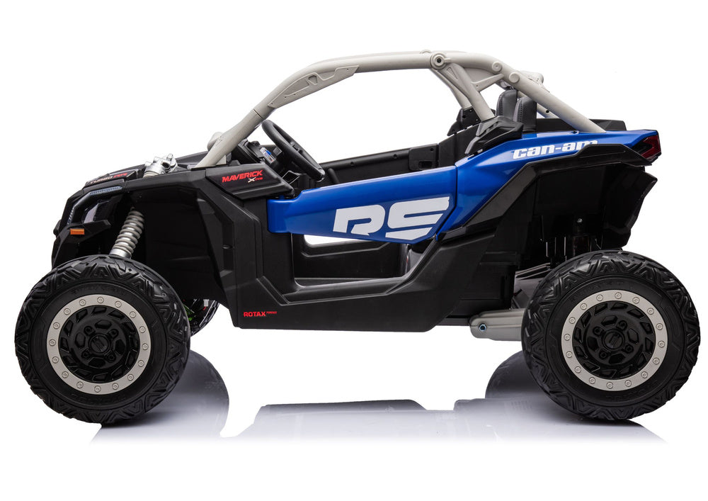 Buggy na akumulator Maverick CAN-AM Turbo Air DK-CA001 4x4 - dvosjed - sivo/plavi- lakirani