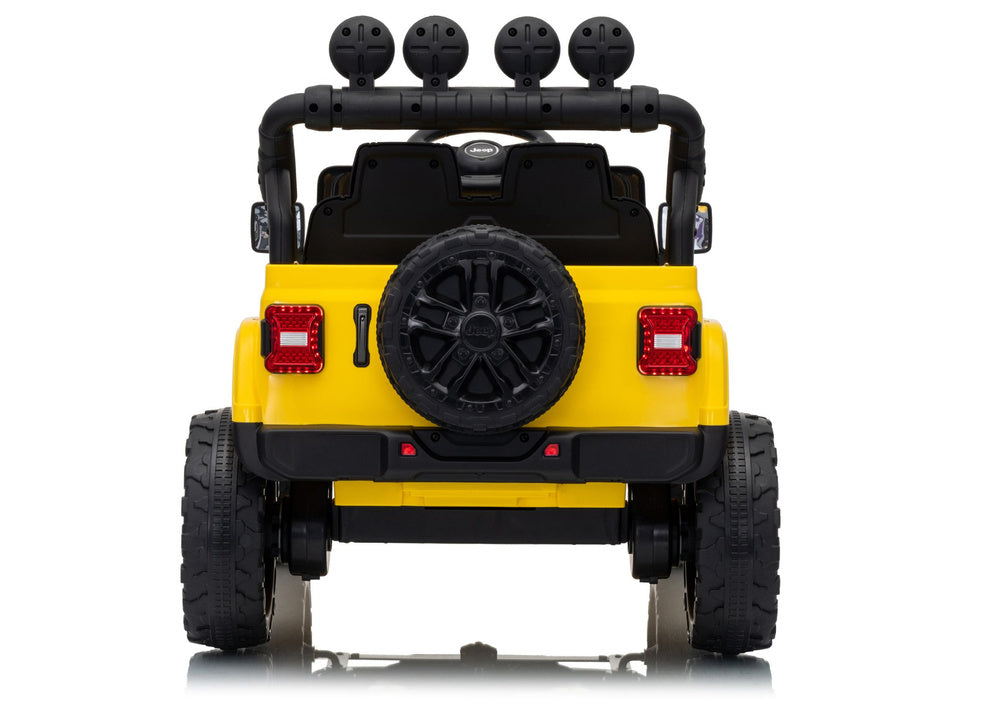 Jeep Rubicon DK-JWR558 24V Yellow Battery-Powered Vehicle
