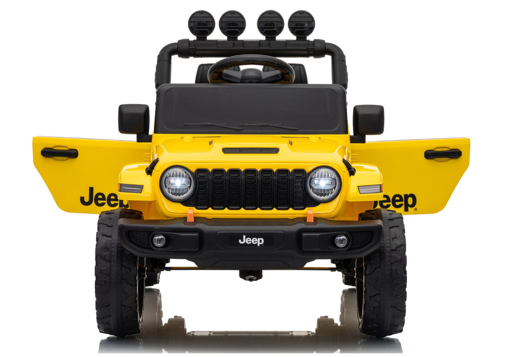 Jeep Rubicon DK-JWR558 24V Yellow Battery-Powered Vehicle