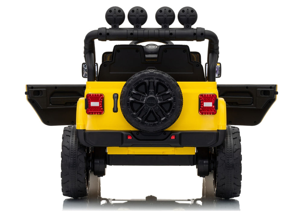 Jeep Rubicon DK-JWR558 24V Yellow Battery-Powered Vehicle