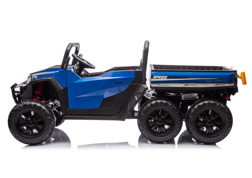 Auto na akumulator XB-1038A 4x4 24V - dvosjed - plavi