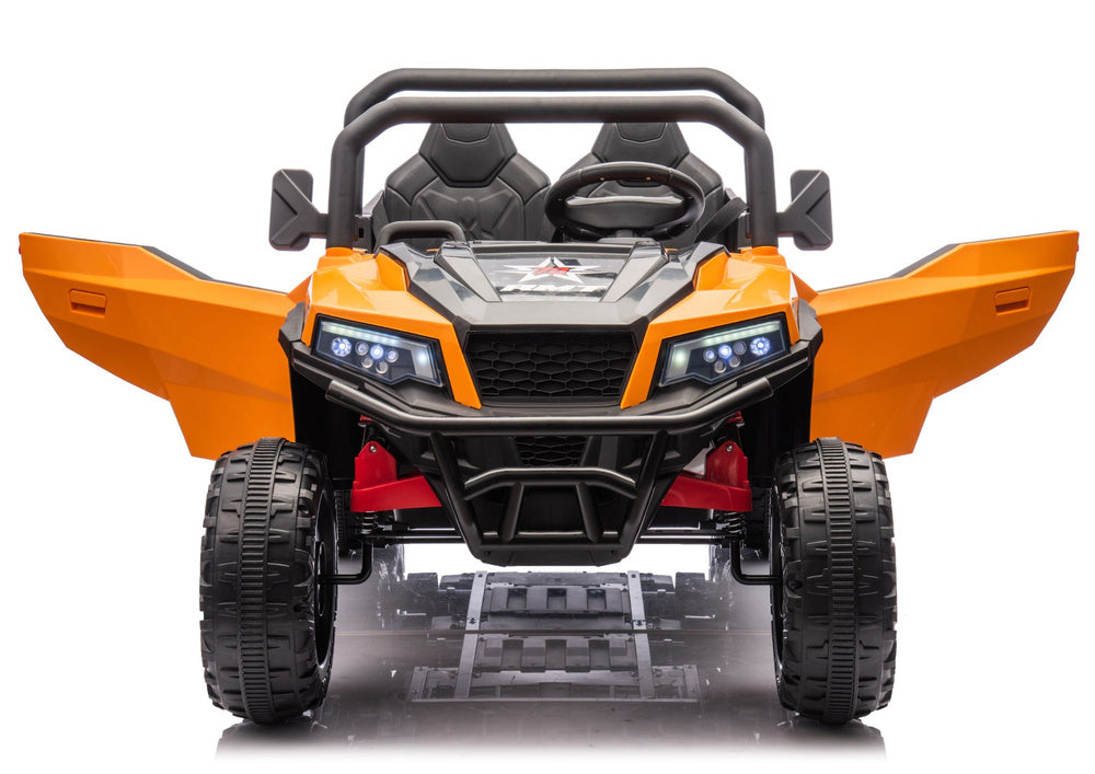 Auto na akumulator XB-1038A 4x4 24V - dvosjed - narančasti