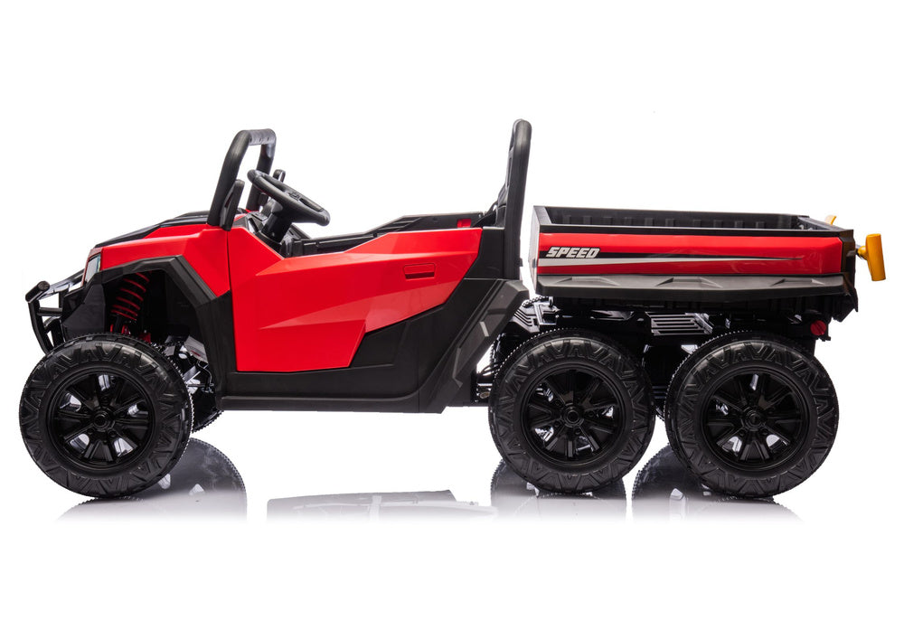Auto na akumulator XB-1038A 4x4 24V - dvosjed - crveni