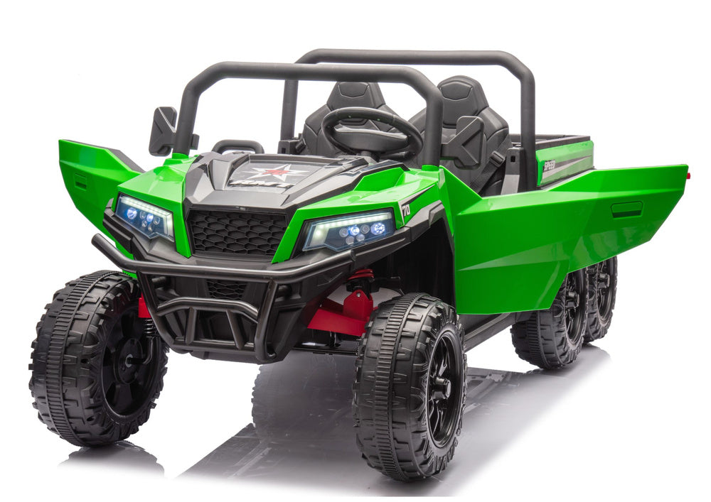 Auto na akumulator XB-1038A 4x4 24V - dvosjed - zeleni