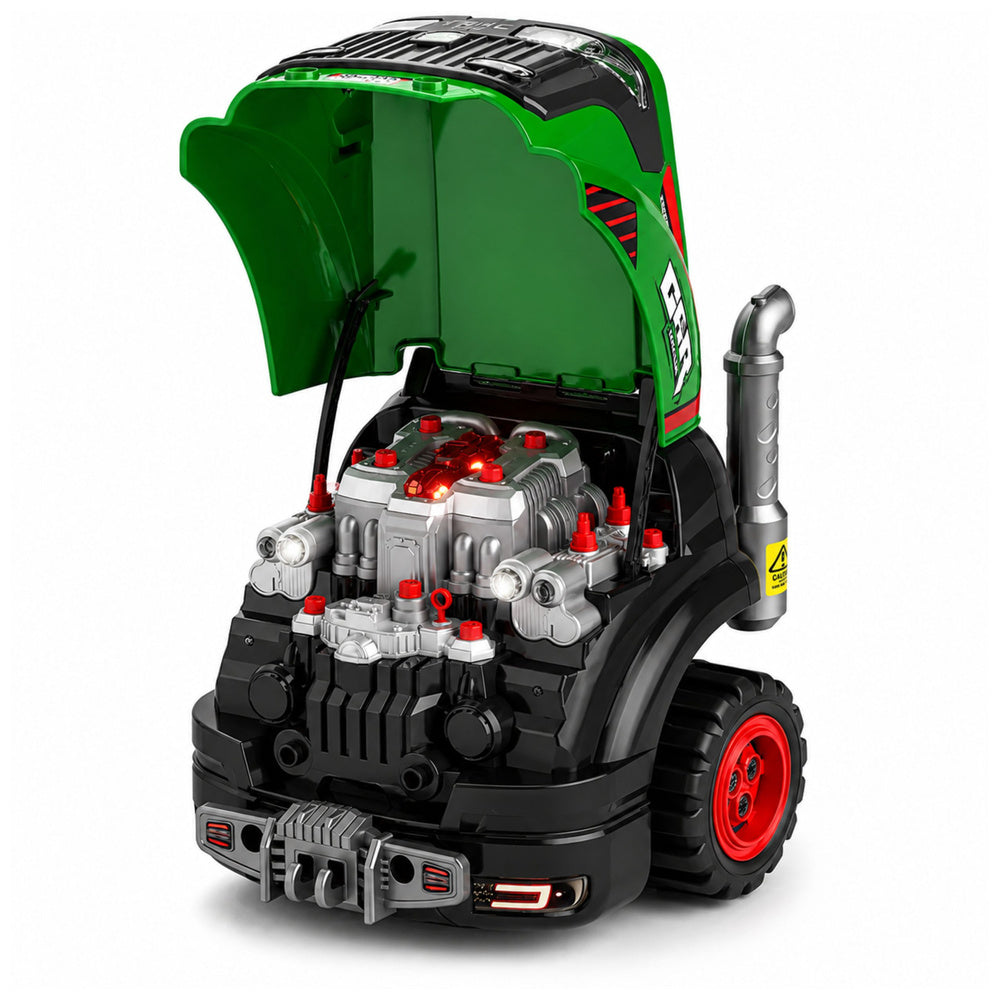 Little Handyman's Disassembly Tractor Lights Sounds Steam