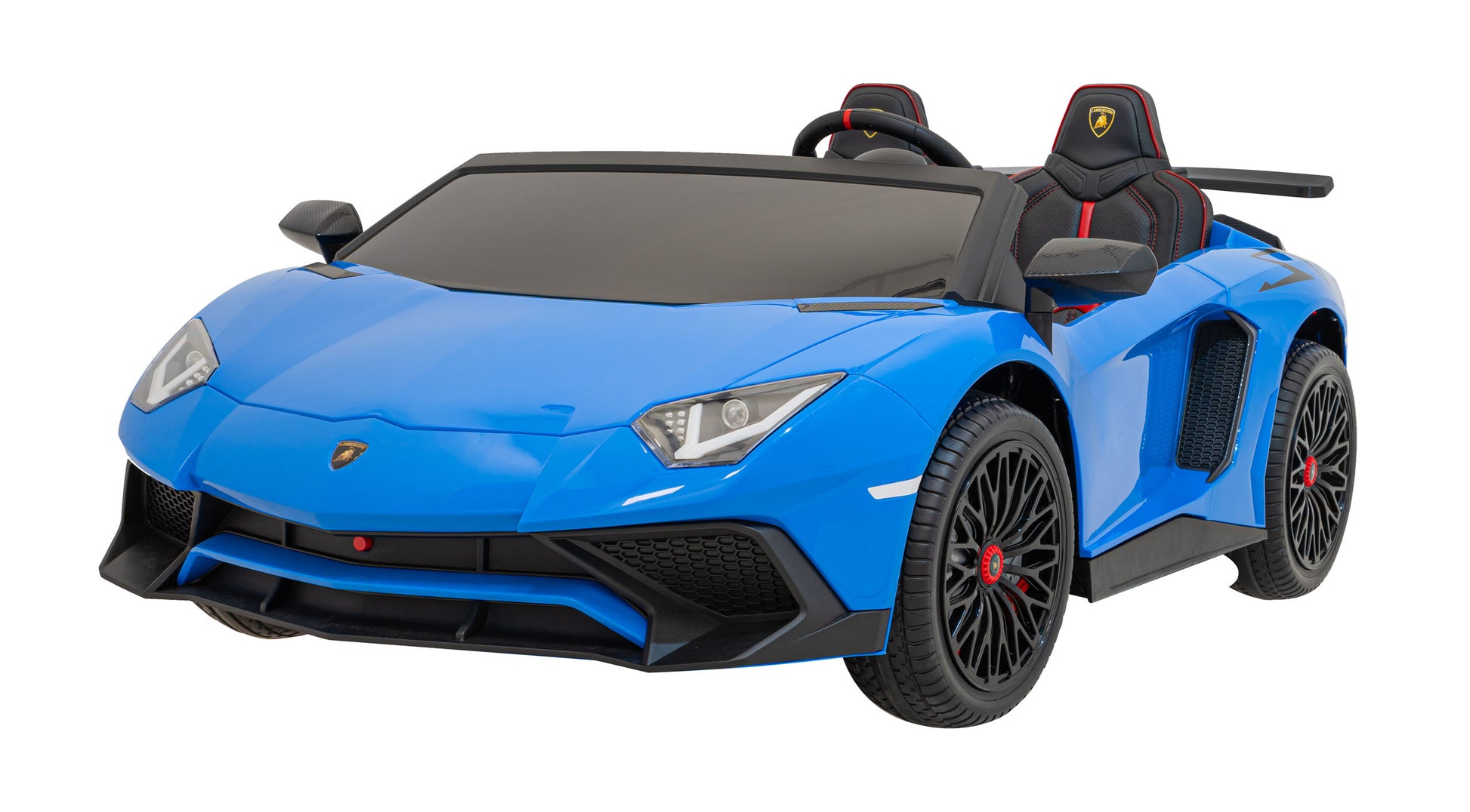 Licencirani auto na akumulator Lamborghini Aventador SV - dvosjed - plavi