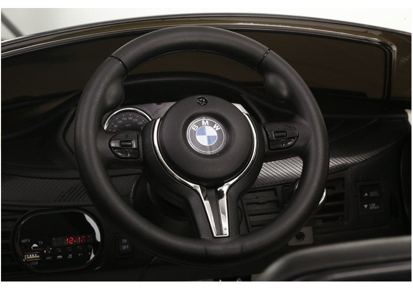 Licencirani auto na akumulator BMW X6 - crni/lakirani