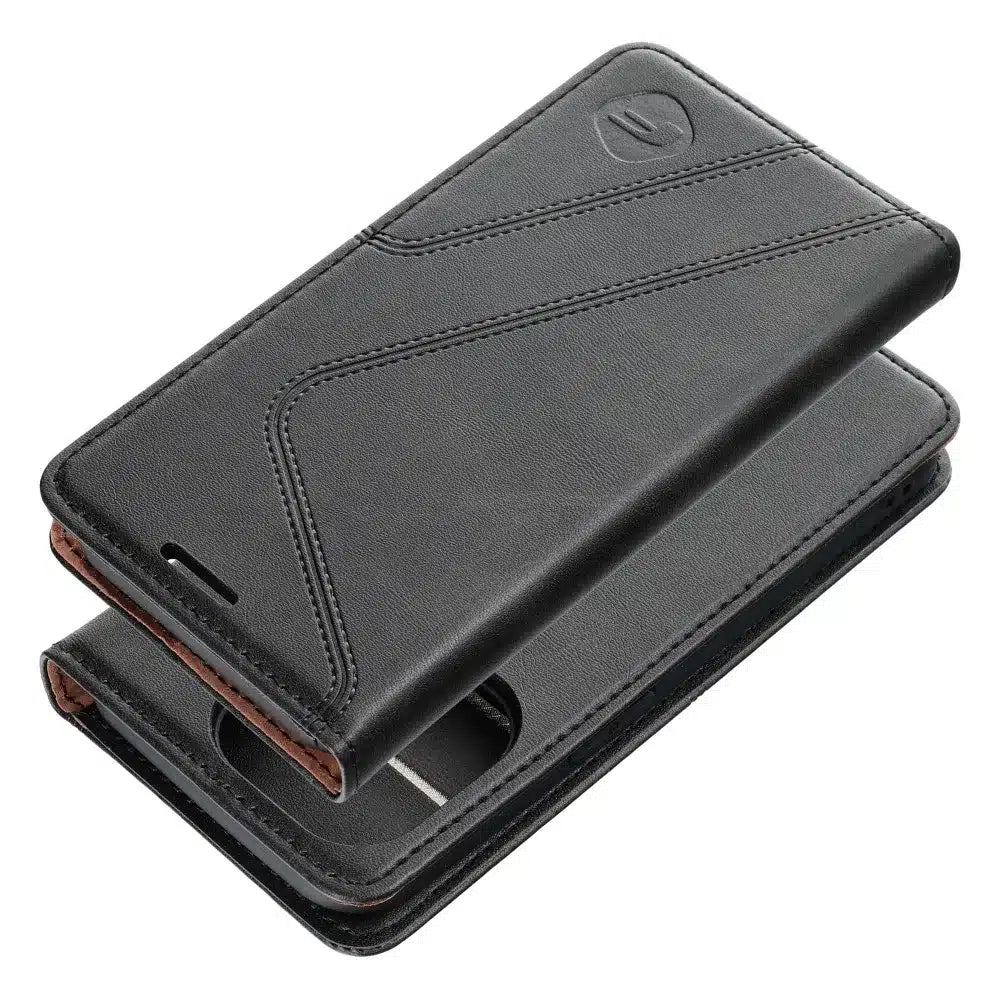 FORCELL F-PROTECT RFID Blocker preklopna futrola za iPhone 14 Pro crna