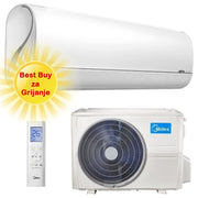 MIDEA KLIMA UREĐAJ 3,72kW MSFAAU-12HRFN8/ MSFAAU-12HRFN8 Breezeless, za prostor do 35m2, A+++ energetska klasa